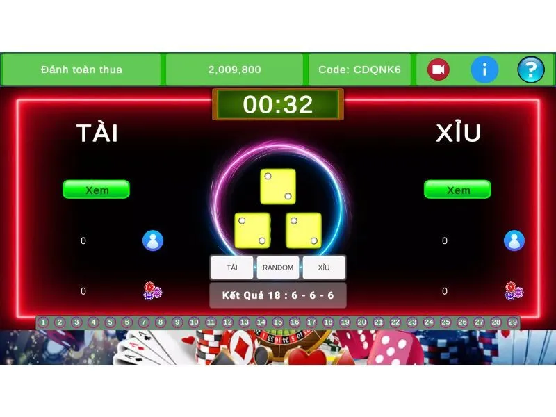 Đôi nét về game tài xỉu rút tiền mặt